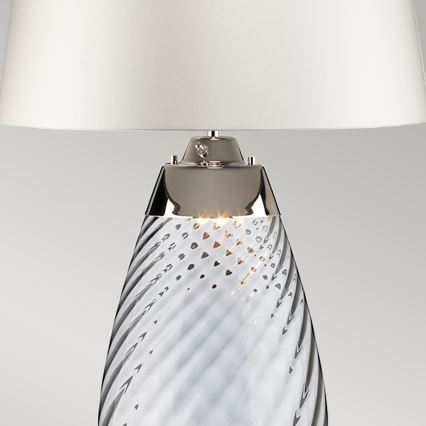 Elstead - Lampe de table LED LENA 1xE27/60W/230V + 1xGU10/7W 60,5cm bleu/blanc