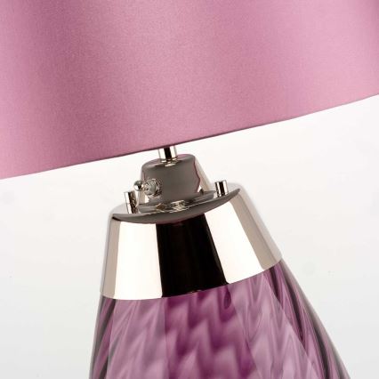 Elstead - LED Tafellamp LENA 1xE27/60W/230V + 1xGU10/7W 60,5 cm roze