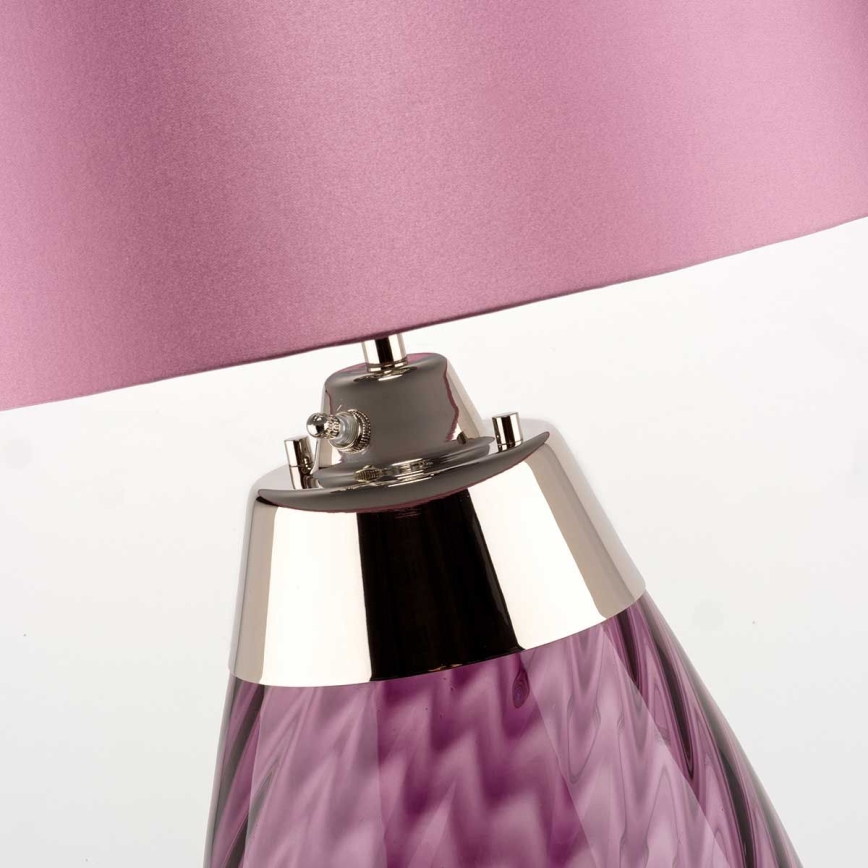 Elstead - LED Tafellamp LENA 1xE27/60W/230V + 1xGU10/7W 60,5 cm roze
