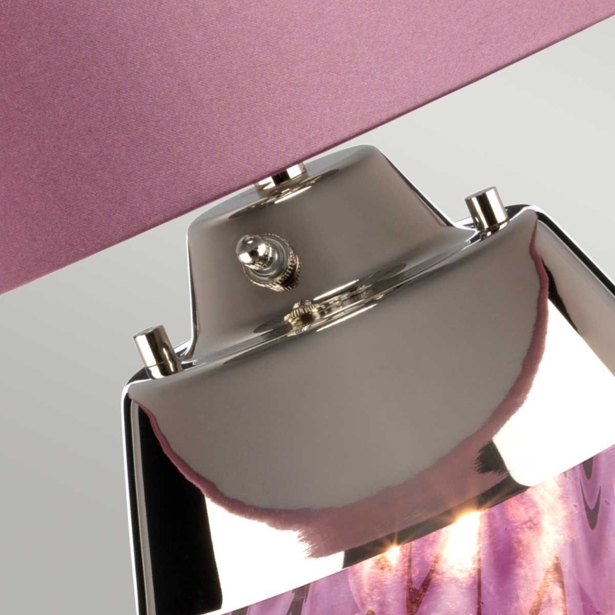 Elstead - LED Tafellamp LENA 1xE27/60W/230V + 1xGU10/7W 60,5 cm roze