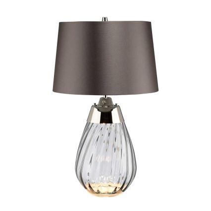 Elstead - LED Tafellamp LENA 1xE27/60W/230V + 1xGU10/7W 60,5 cm grijs