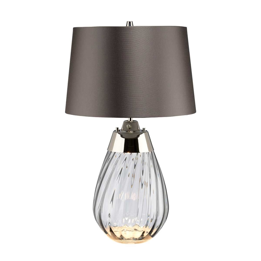 Elstead - LED Tafellamp LENA 1xE27/60W/230V + 1xGU10/7W 60,5 cm grijs