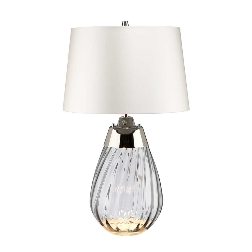 Elstead - Lampe de table LED LENA 1xE27/60W/230V + 1xGU10/7W 60,5 cm blanc