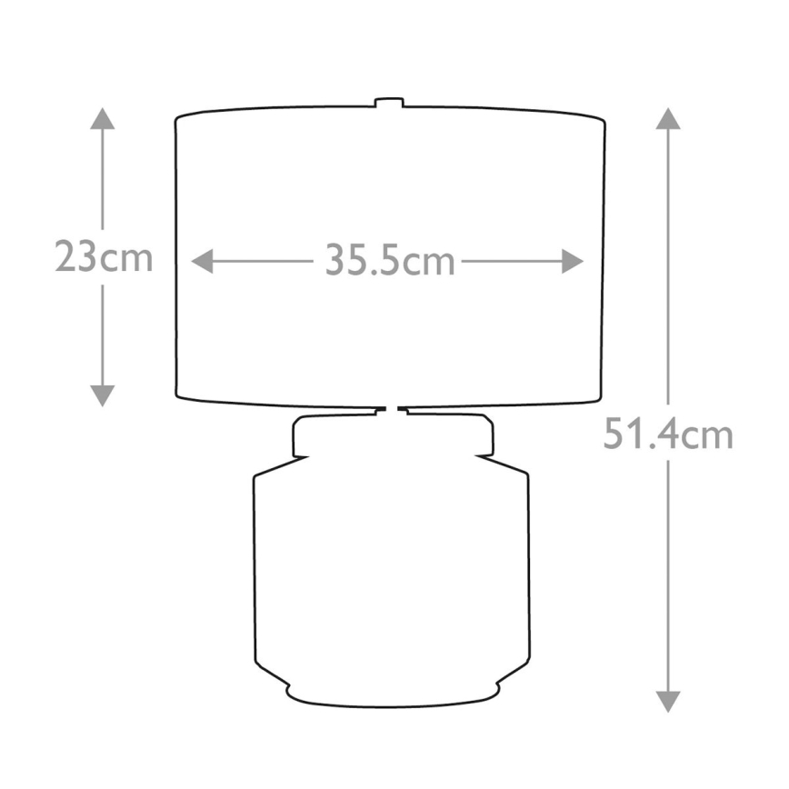 Elstead - Tafellamp LUGA 1xE27/60W/230V