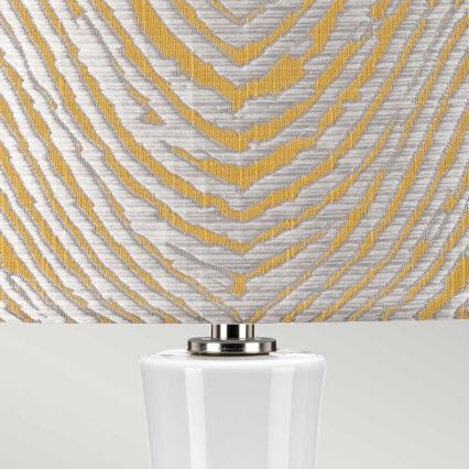 Elstead - Tafellamp MILO 1xE27/60W/230V grijs/goud