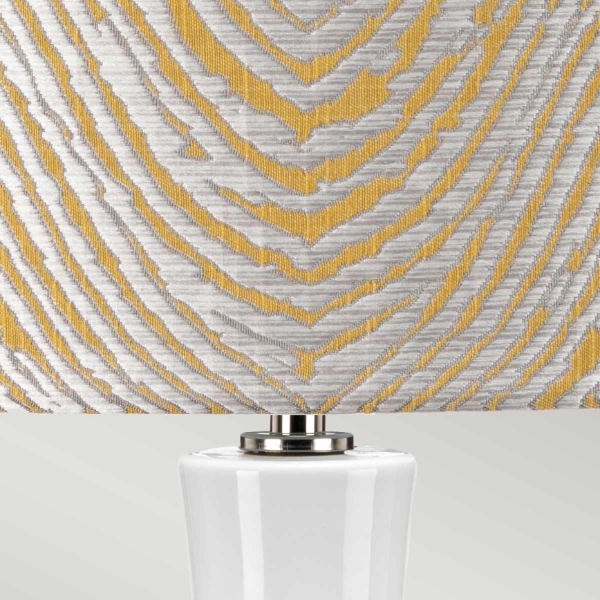 Elstead - Tafellamp MILO 1xE27/60W/230V grijs/goud