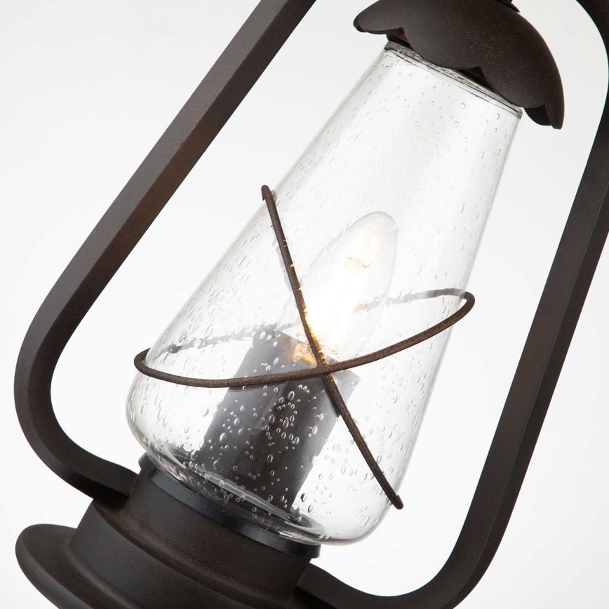 Elstead - Buitenhanglamp aan ketting MINERS 1xE27/60W/230V IP44 brons