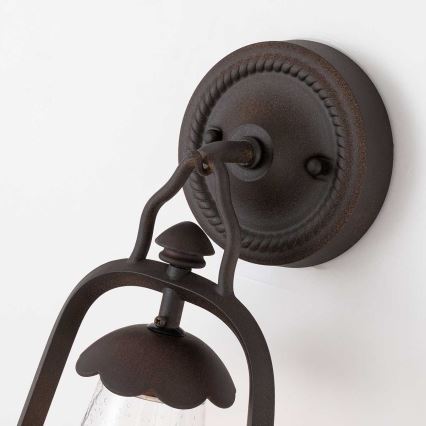 Elstead - Wandlamp voor buiten MINERS 1xE27/60W/230V IP44