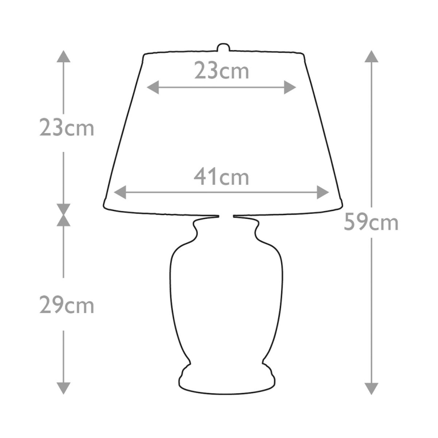 Elstead - Lampe de table MORRIS 1xE27/60W/230V