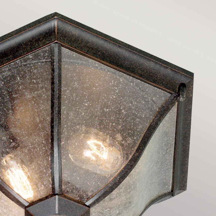 Elstead - Plafondlamp voor buiten NEW ENGLAND 2xE27/60W/230V IP44