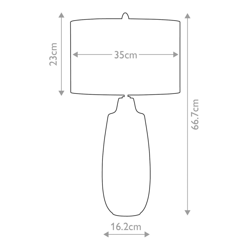 Elstead - Lampe de table NEWHAM 1xE27/60W/230V