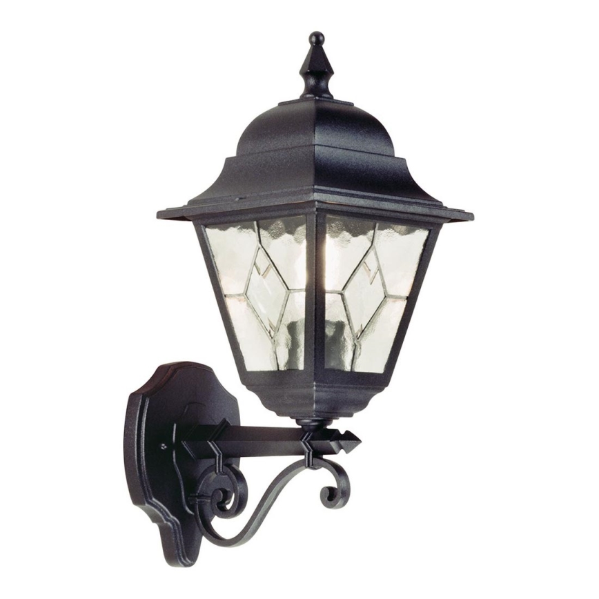 Elstead NR1-BLK - Wandlamp voor buiten NORFOLK 1xE27/100W/230V IP43