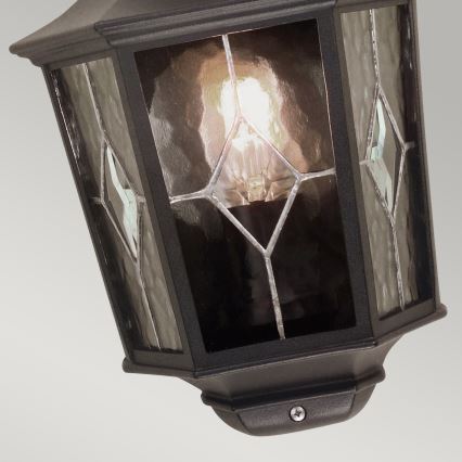 Elstead NR7-2-BLK - Applique murale d'extérieur NORFOLK 1xE27/100W/230V IP43