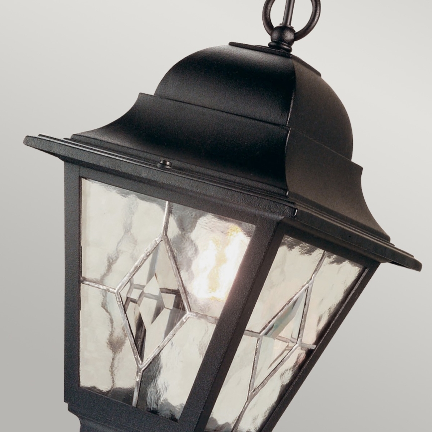 Elstead NR9-BLK - Suspension d'extérieur NORFOLK 1xE27/100W/230V IP43