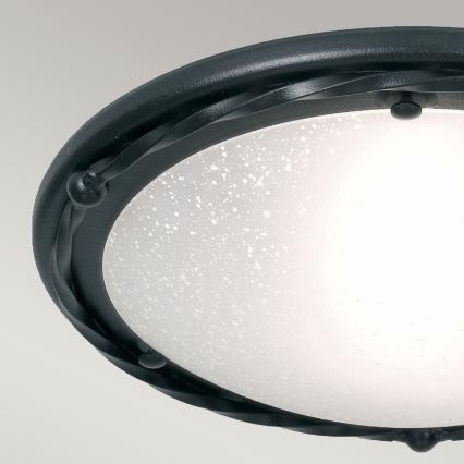 Elstead - Plafondlamp PEMBROKE 1xE27/60W/230V zwart