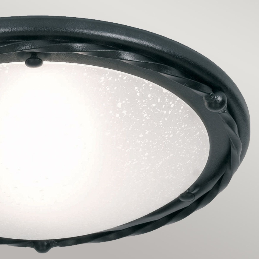 Elstead - Plafondlamp PEMBROKE 1xE27/60W/230V zwart