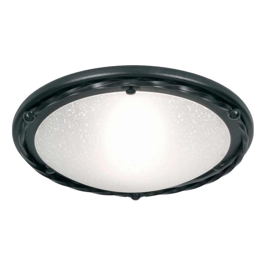 Elstead - Plafondlamp PEMBROKE 1xE27/60W/230V zwart