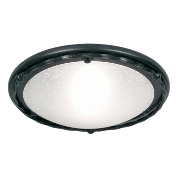 Elstead - Plafonnier PEMBROKE 1xE27/60W/230V noir