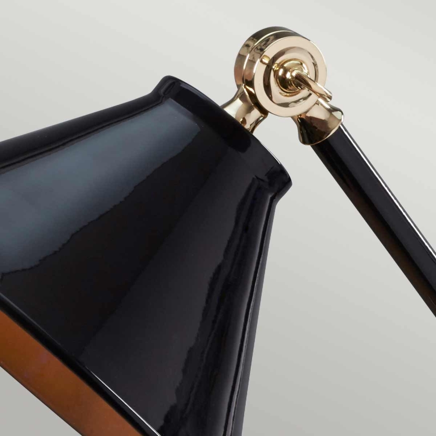 Elstead - Lampe de table PROVENCE ELEMENT 1xE27/60W/230V noir