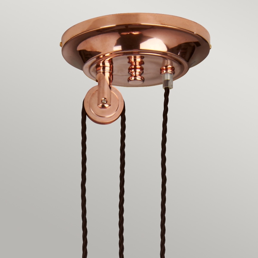 Elstead PV-P-CPR - Suspension filaire PROVENCE 1xE27/100W/230V cuivre