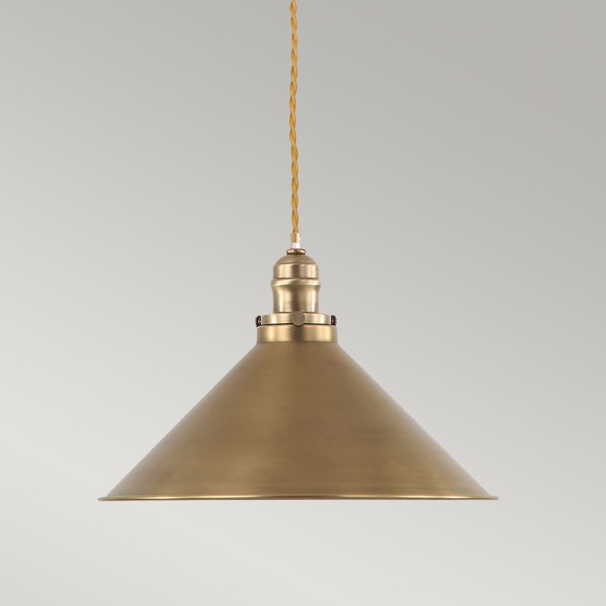 Elstead - Hanglamp aan een koord PROVENCE 1xE27/60W/230V goud