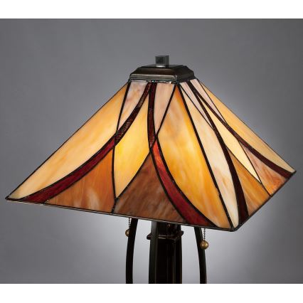 Elstead - Tiffany tafellamp ASHEVILLE 2xE27/60W/230V