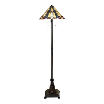 Elstead QZ-INGLENOOK-FL - Vloerlamp INGLENOOK 2xE27/60W/230V