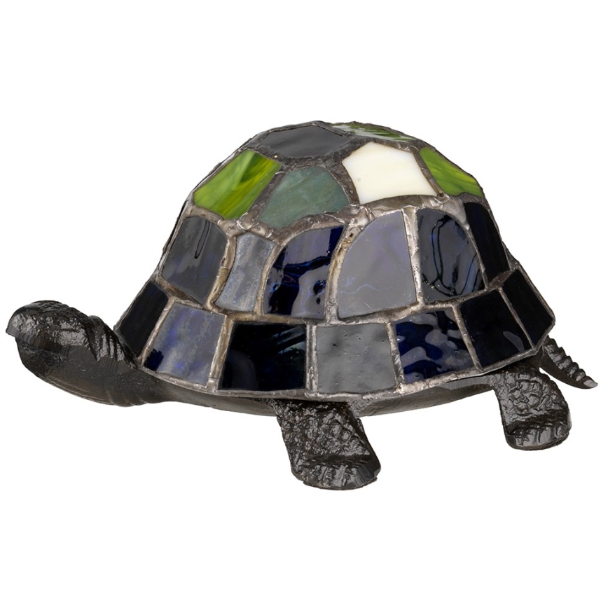 Elstead - LED decoratieve lamp TIFFANY LED/3xAAA schildpad