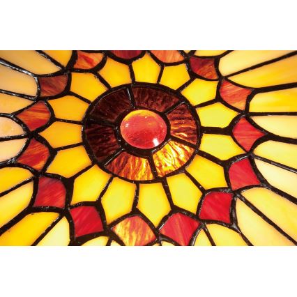 Elstead - Plafonnier Tiffany WEST 2xE27/75W/230V