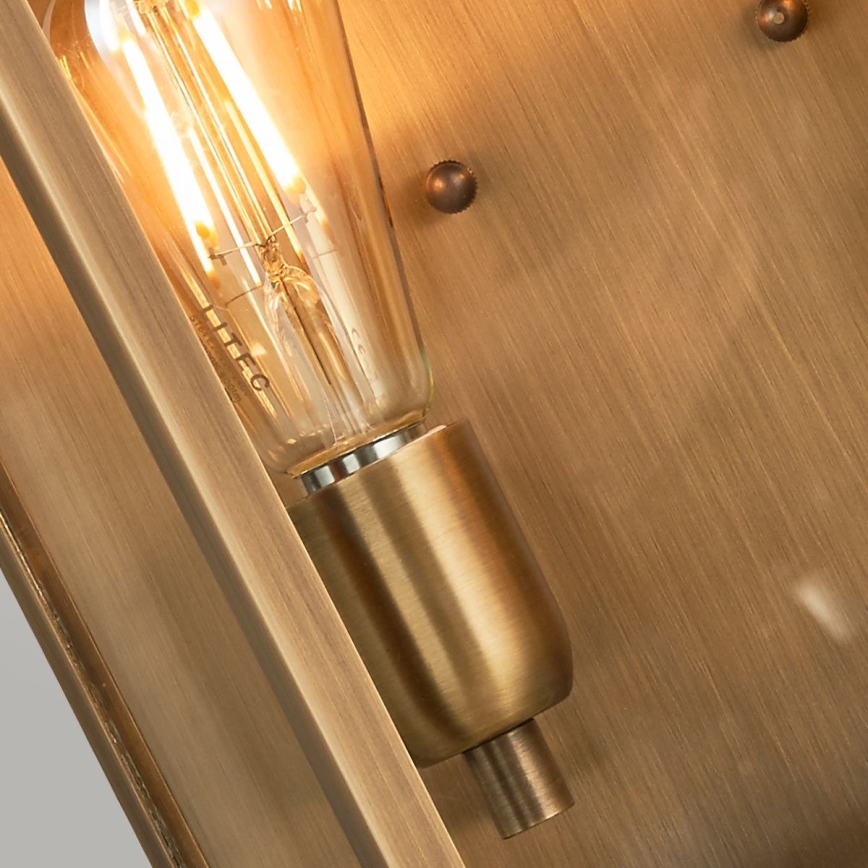 Elstead - Wandlamp voor buiten ST MARTINS 2xE27/60W/230V IP44 koper