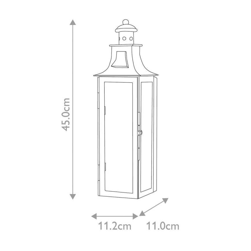 Elstead - Wandlamp voor buiten STOW 1xE14/60W/230V IP44
