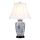 Elstead - Tafellamp BLAUW GINGER JAR 1xE27/60W/230V