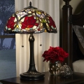 Elstead - Tafellamp Tiffany LARISSA 2xE27/60W/230V