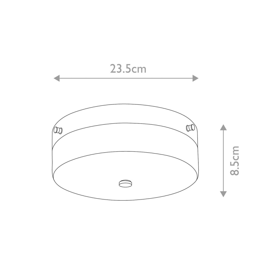 Elstead - LED Badkamer plafondlamp TAMAR 1xGX53/5,7W/230V IP44