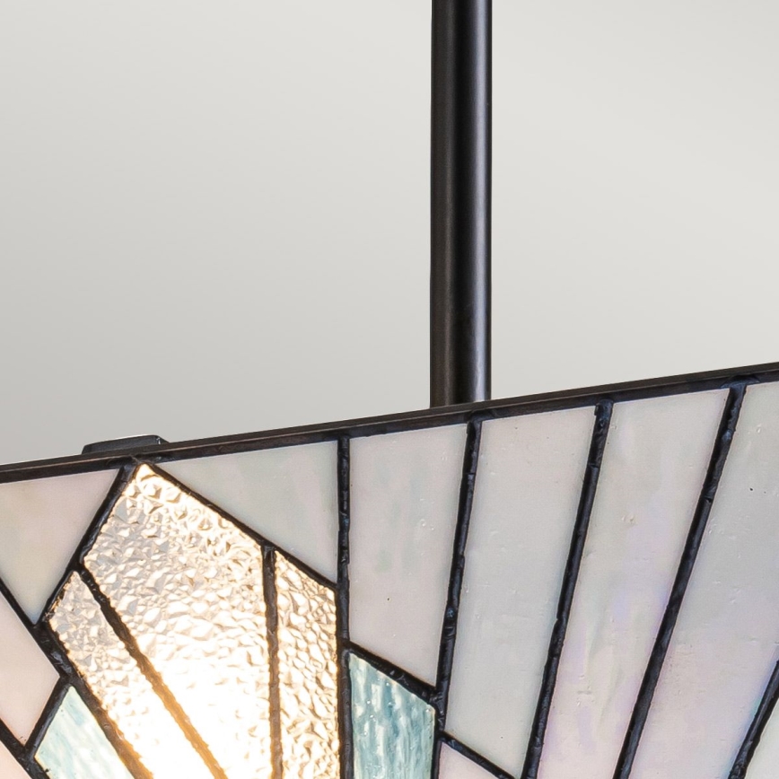 Elstead - Hanglamp met vaste pendel ALDERLEY 2xE27/60W/230V