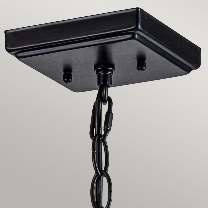 Elstead - Tiffany ALDERLEY kroonluchter aan ketting 1xE27/60W/230V