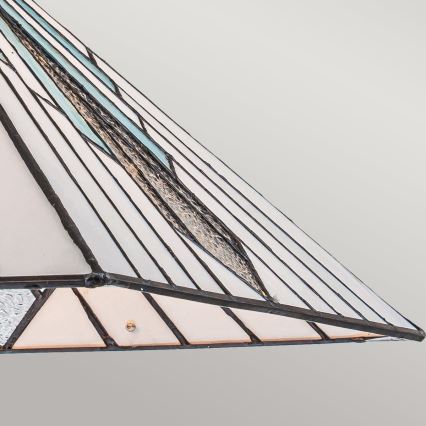 Elstead - Tiffany ALDERLEY kroonluchter aan ketting 1xE27/60W/230V