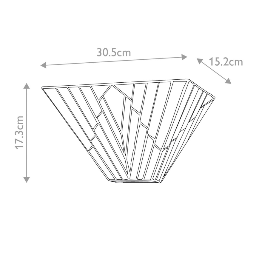 Elstead - Wandlamp Tiffany ALDERLEY 2xE14/40W/230V