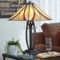Elstead - Tiffany tafellamp ASHEVILLE 2xE27/60W/230V