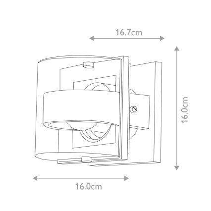 Elstead - Wandlamp voor buiten FRIDA 1xE27/60W/230V IP54