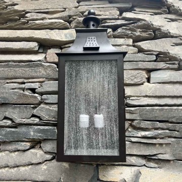 Elstead - Wandlamp voor buiten KENDAL 2xE14/60W/230V IP44