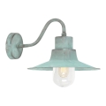 Elstead - Wandlamp voor buiten SHELDON 1xE27/100W/230V IP44 turquoise