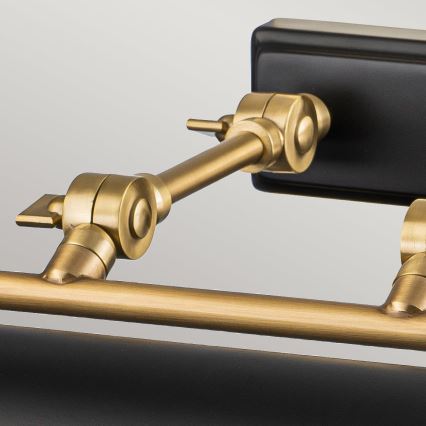 Elstead - Applique pour tableaux WINCHFIELD 4xE14/40W/230V noire