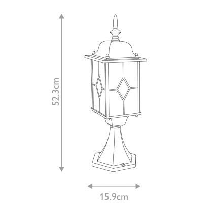 Elstead WX3 - Buitenlamp WEXFORD 1xE27/100W/230V IP44