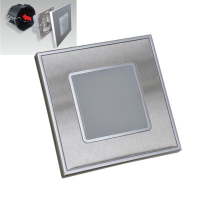 Luxera 48303 - Applique murale LED d'escalier 16xLED/1W/230V
