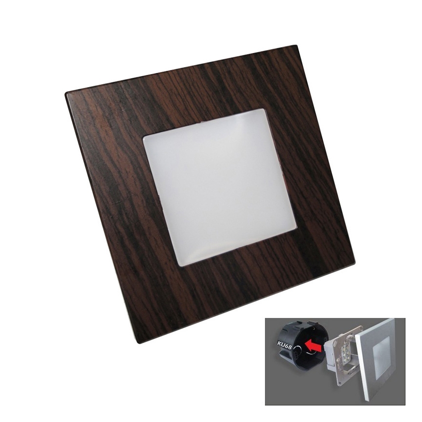 Emithor 48306 - Lampe d'orientation LED STEP LIGHT 16xLED/1W/230V