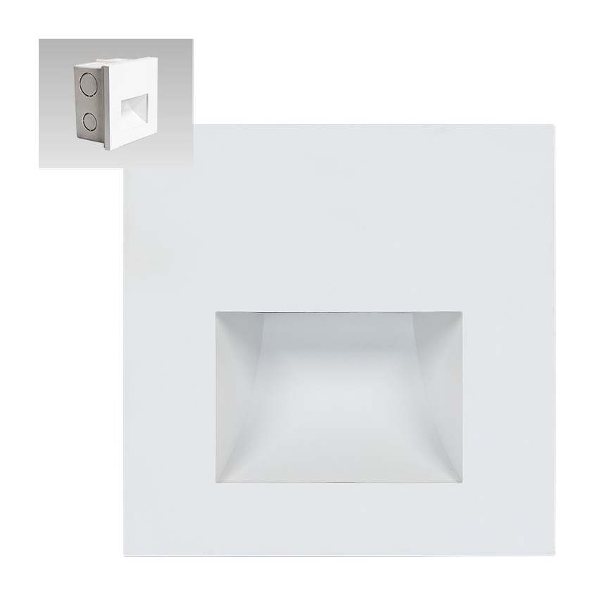 Emithor 70415 - LED Traplicht SUNNY LED/1W/230V 4000K wit