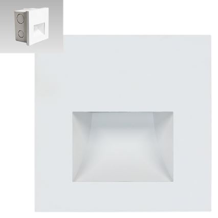 Emithor 70415 - LED Trapverlichting SUNNY LED/1W/230V 4000K wit