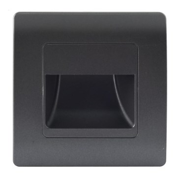 Emithor 70438 - LED Trapverlichting STEP LIGHT LED/1W/230V 4000K zwart