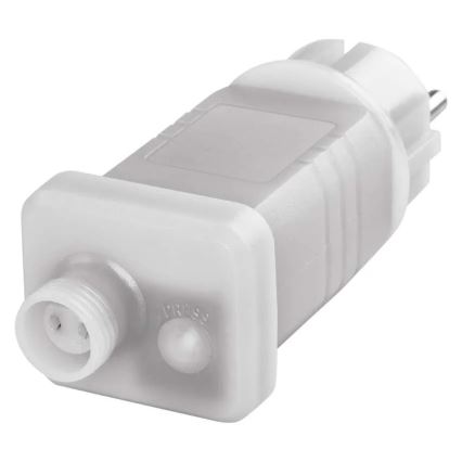 Alimentation pour connexion d'illuminations de Noël 230V IP44 + Télécommande